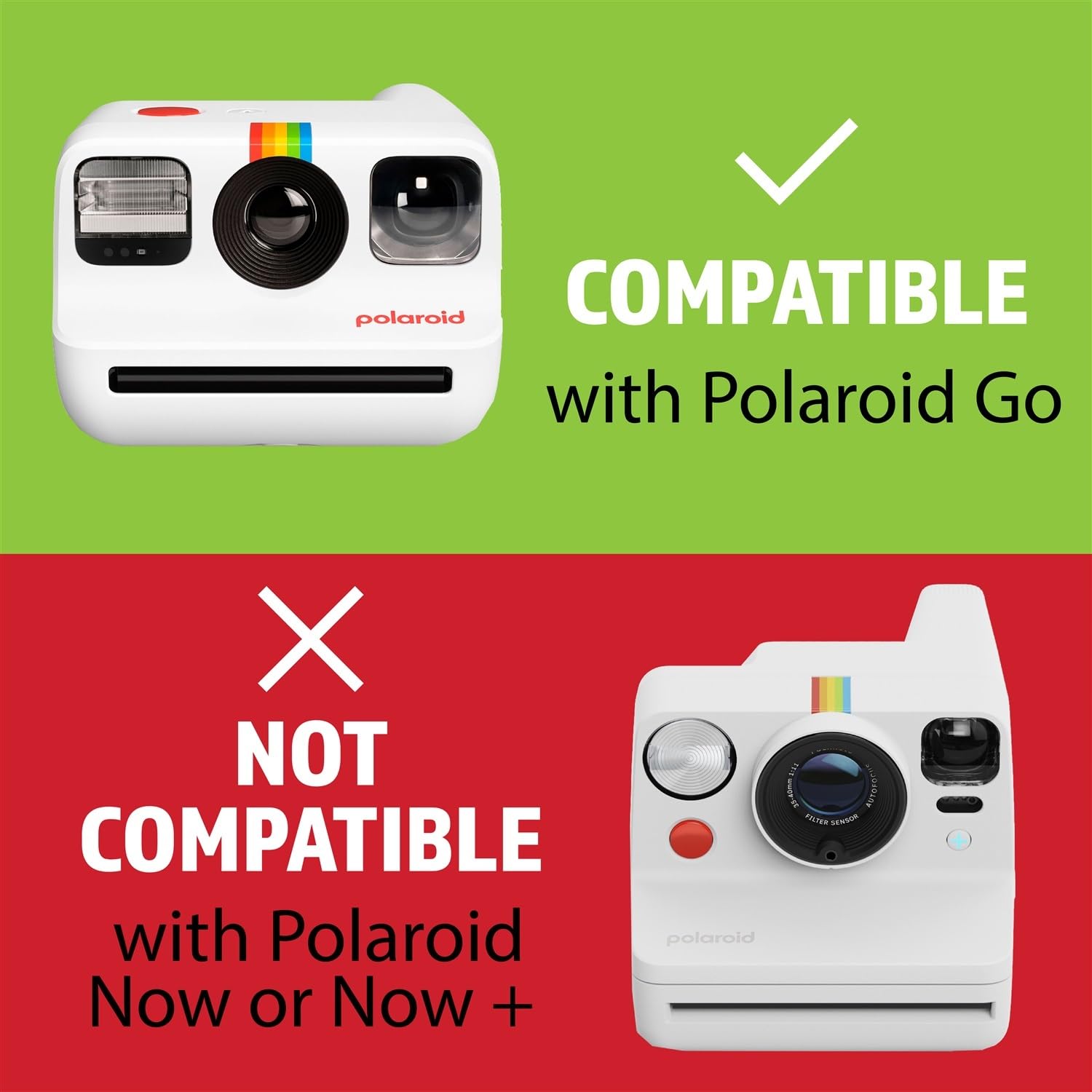 Amazon.com : Polaroid GO Color Instant Film - Double Pack X2